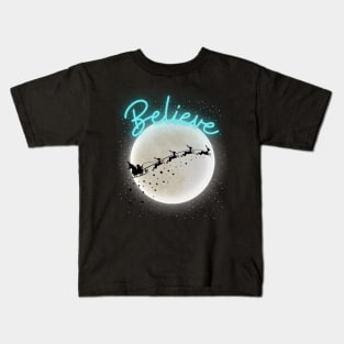 Believe Christmas Kids T-Shirt